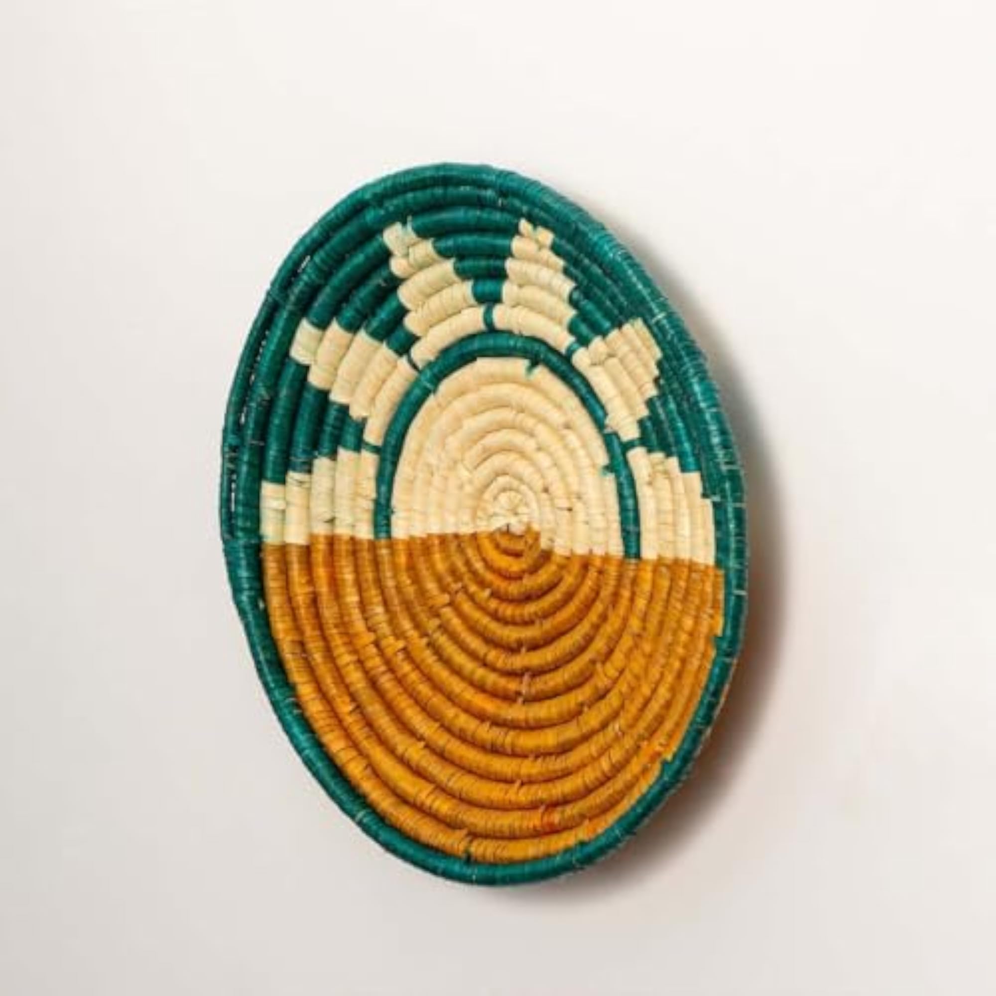 Modern Multicolor Sabai Grass Wall Basket